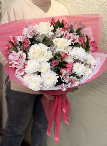 Букет с розами «Для самой нежной» от интернет-магазина цветов в 