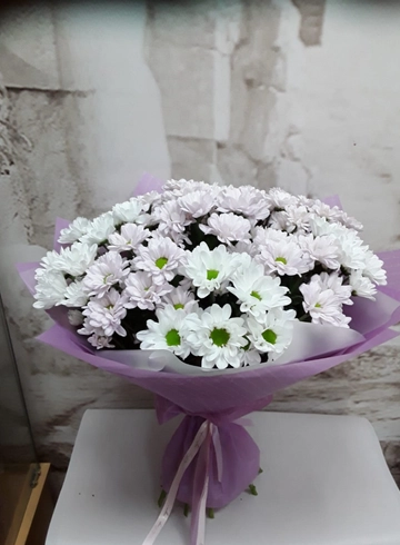 Букет хризантем «Доброе утро» от интернет-магазина цветов в 