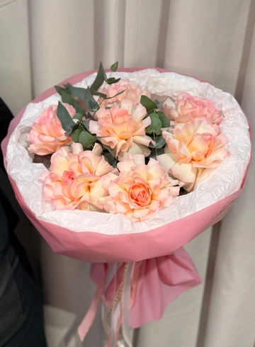 Букет из роз &laquo;Нежная любовь&raquo; от интернет-магазина цветов в 