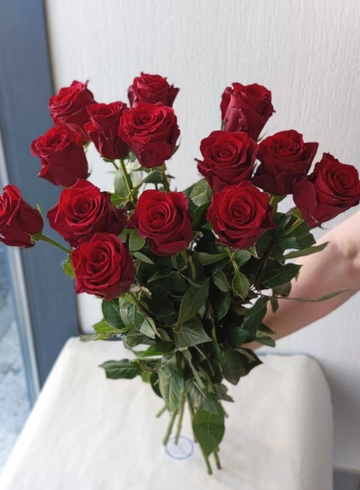 Букет  «15 красных роз» от интернет-магазина цветов в 