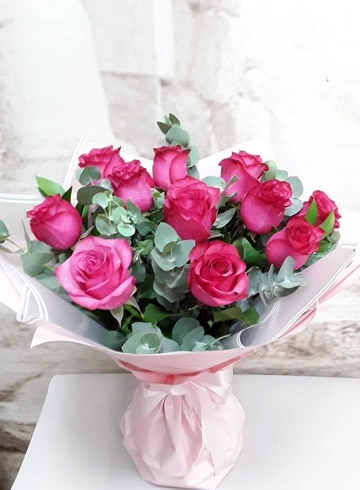 Букет роз «Розовый рассвет» от интернет-магазина цветов в 